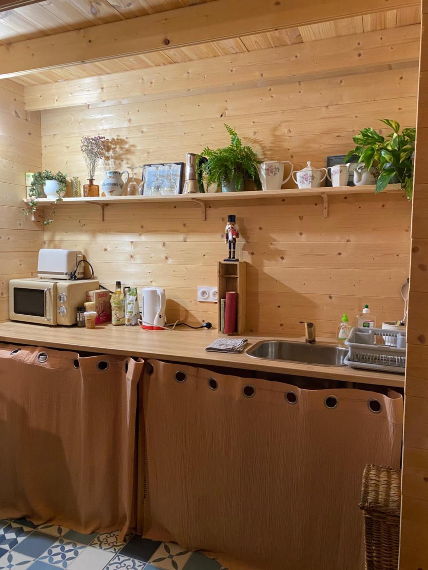 Maison En Bois 1 Chambre 4 Couchages Type Tiny House Granville Eksteriør billede